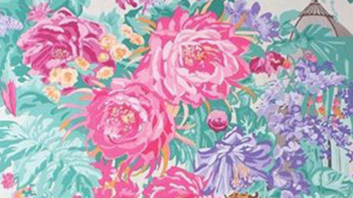 Mughal Garden Pink-Lilac W6958-02